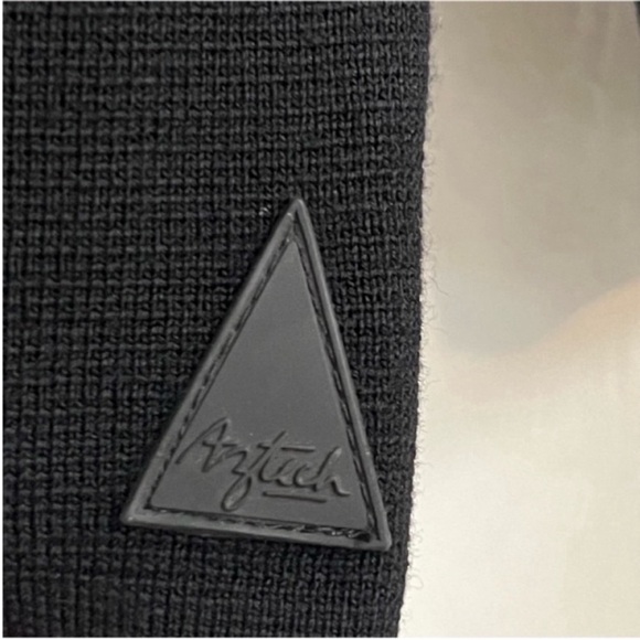 Aztech Mountain Wool Black Crewneck Long Sleeve Performance Sweater Size XL - Picture 5 of 7